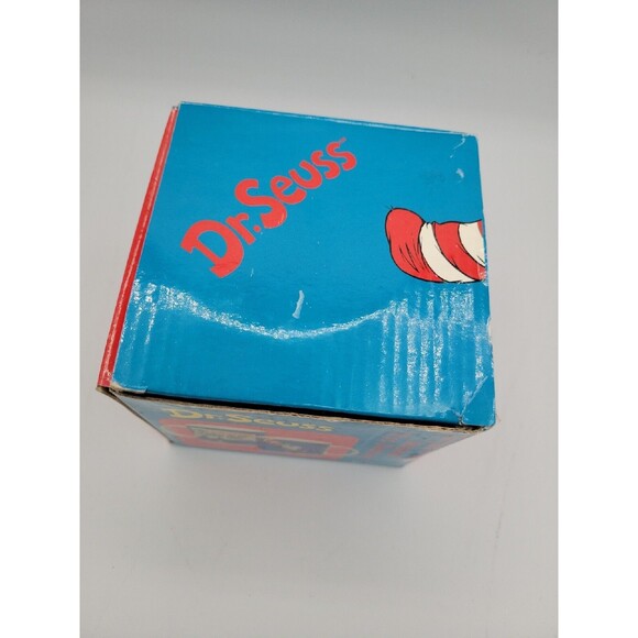 Dr Seuss Coffee Cup Mug Cat in the Hat w/ Box Blue Collectible12oz - Picture 10 of 16